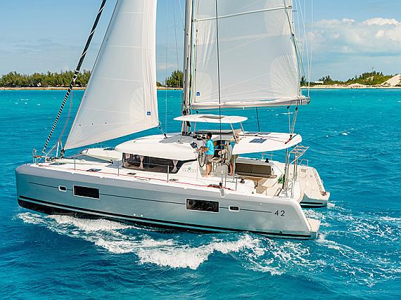 Bareboat Catamaran Lagoon 42 Aymeline - For Charter - Details