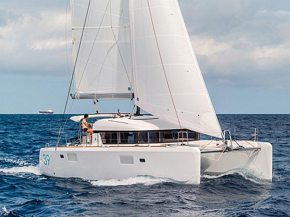 Bareboat Catamaran Lagoon 39 My cat - For Charter - Details
