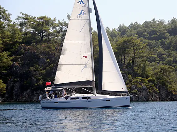 Bareboat Sail boat Hanse 385 Ariel - For Rental - Details