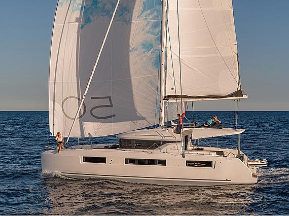 Crewed Catamaran Lagoon 50 Zuzo 1ST - For Charter - Details