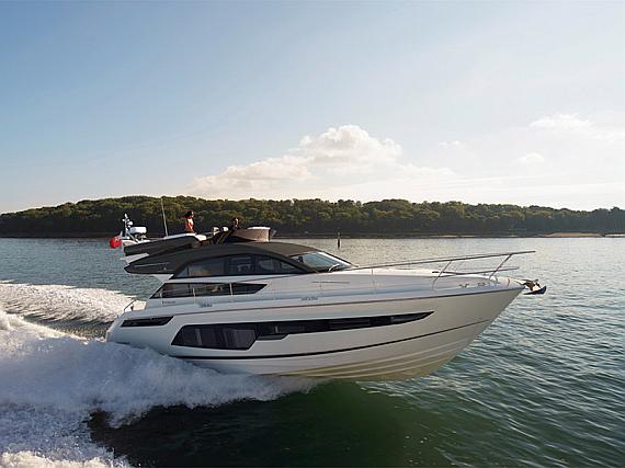 Crewed Motoryacht Fairline Squadron 50 Get Lucky - For Charter - Details