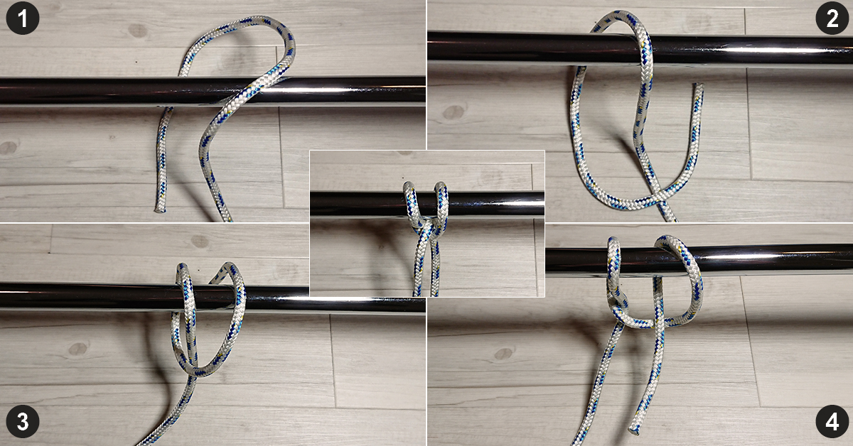 Clove hitch knot