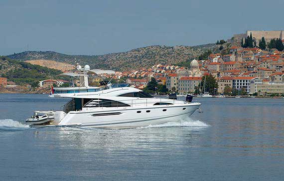 Luxury motor yacht charter Croatia (Šibenk):