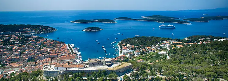 Dalmatian Islands Sailing Route