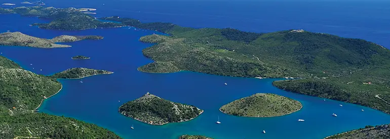Kornati Islands & National Parks Sailing Route